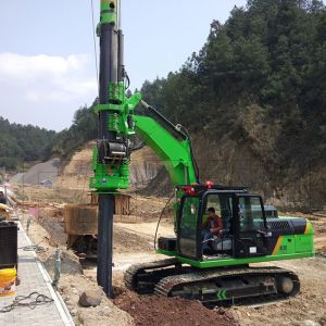 24m Mounted Piling Modular Rotary Drilling Rig