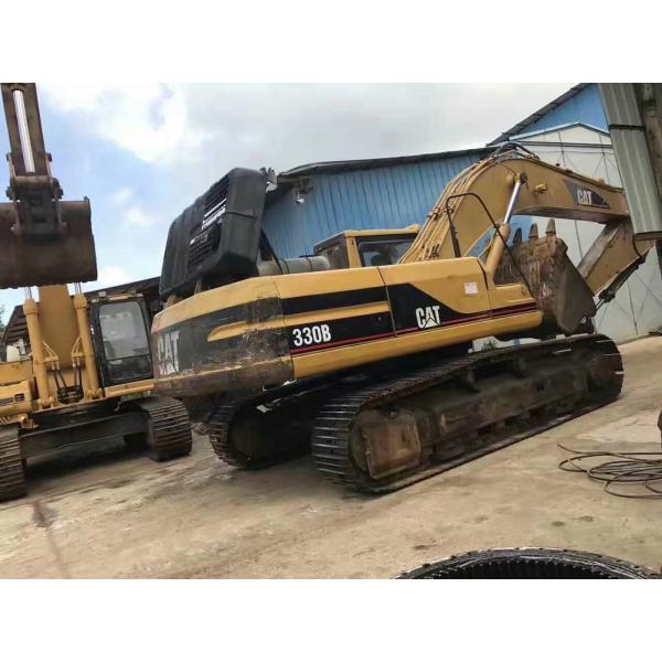 Well Maintenance Used CAT Excavator 330BL 33 Ton 1.5cbm Bucket Capacity