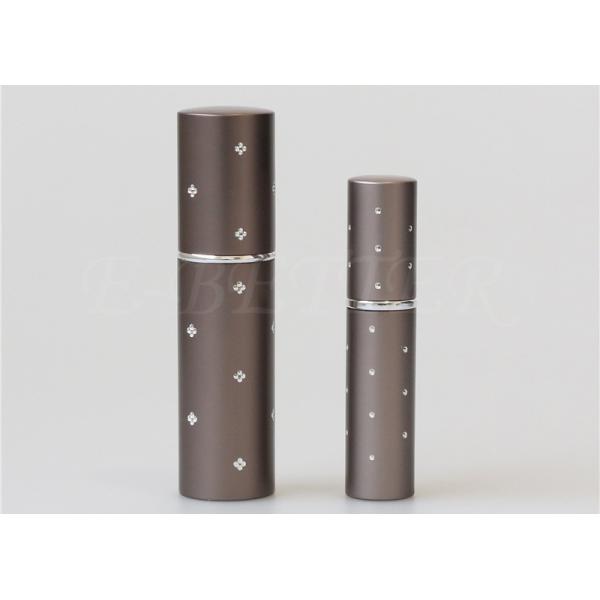 10ml Handbag Aluminium Perfume Bottle Custom Grey Portable Perfume Atomiser