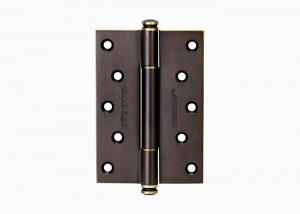 China Heavy Duty Satin Brass Door Hinges Solid Brass Ball Bearing Hinges 89mm 127mm wholesale