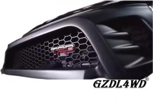 China TRD Toyota Hilux Custom Grill Mesh , Custom Truck Grilles With Red TRD Lettering wholesale