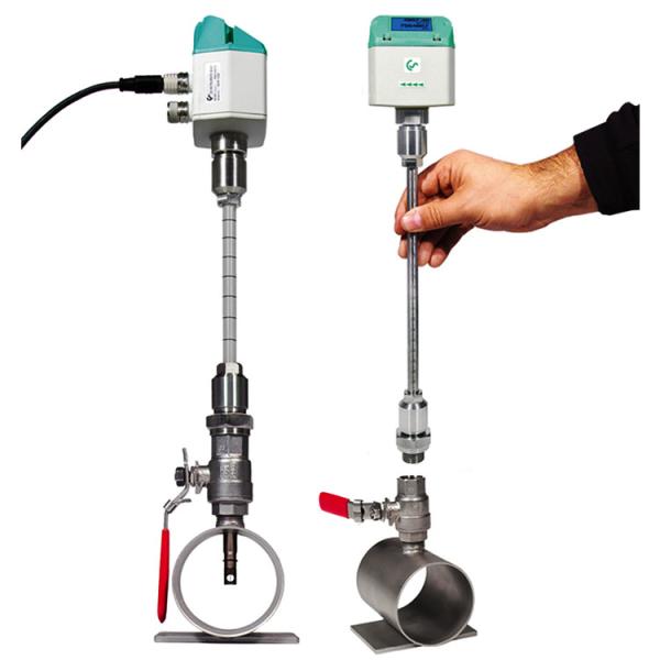 VA500 CS Instruments Flow Meter Thermal Mass Flow Sensor For Compressed Air And