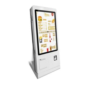 China Interactive Self Ordering Kiosk Payment Restaurant Self Service Kiosk Pos Terminal on sale