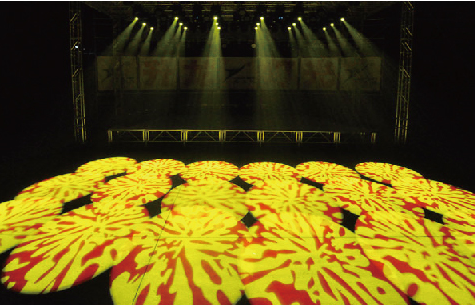 330W Moving Head LED Stage Lights Electronic Linear Focus Stage LED Lights