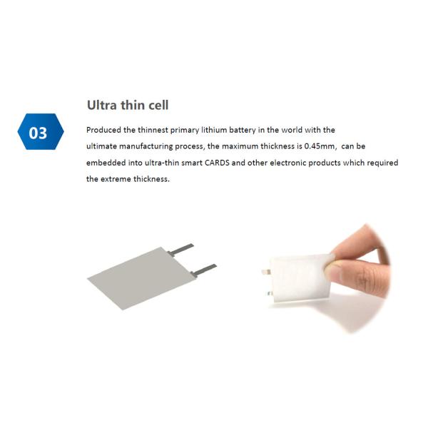 CP7839109 3v 10Ah battery for wearable electrical device 3.0 volt 10000mah Prismatic limno2 batteries