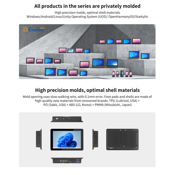 -20 °C to 60 °C ONERugged P10J 10 Inch Touch Screen Panel PC for Extreme Environments
