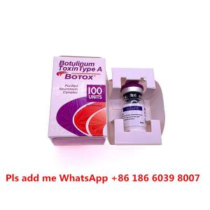 China Botulinum Toxin Allergan Botox 100u/200u/50u Anti-Wrinkle Anti-Aging Remove Wrinkles Good Effect wholesale