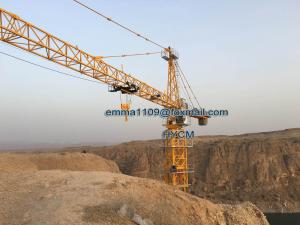 China TC7030 12t Tower Crane Construction Specification 50-60M Free Height on sale