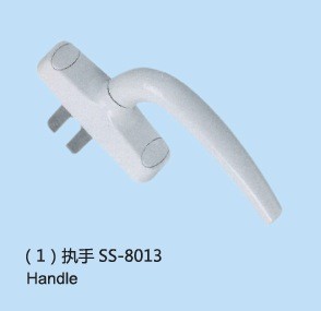 China Powder Painted Sliding Patio Door Handles / Window Handle Replacement wholesale