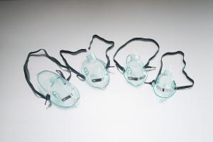 China Medical PVC High Concentration Oxygen Mask Infant Pediatric Aerosol Face Mask on sale