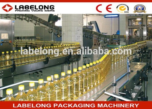 10000bph Automatic Filling Capping Olive Oil Bottling Machine Linear Type