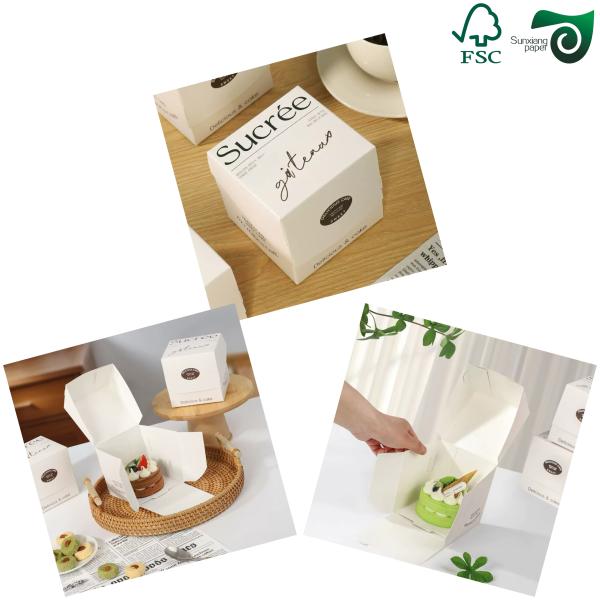 Premium Food Grade Bleached Wrapping Board High Stiffness Single Side Coated For Packing FSC