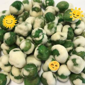 China No Additive Fried Green Peas Snack Garlic And Onion Flavor Coated wholesale