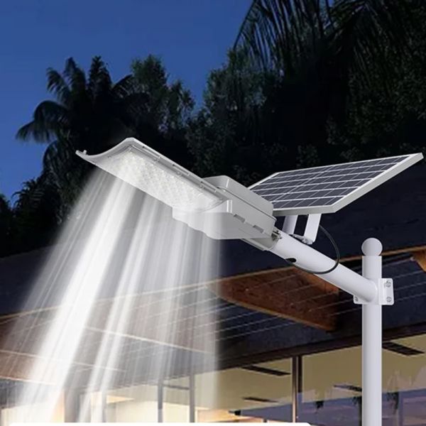 70W 60AH All In One Solar LED Street Light with 5054 LED Chips for Bright and Efficient Outdoor Lighting