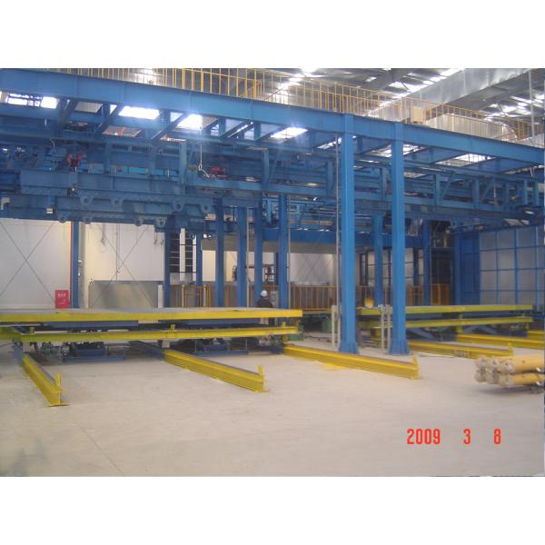 Large Paint Booth With Lifting Working Platform Customied Heavy Machinery Paint Booth