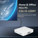 Intel Core i5 Processor Mini PC Single Ethernet Aluminum Mini desktop Computer