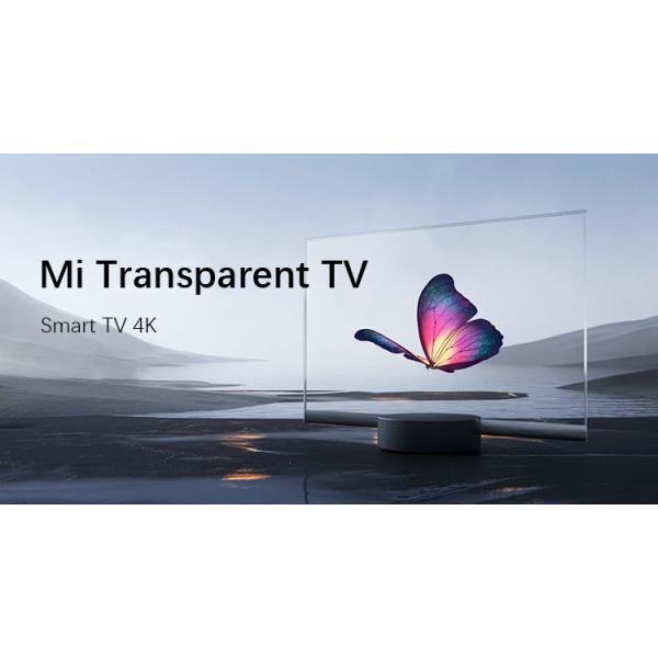 Original Xiaomi Transparent TV 55 inch OLED 5.7mm ultra-thin screen Smart TV television Suspended image 55 Inch 4k smart