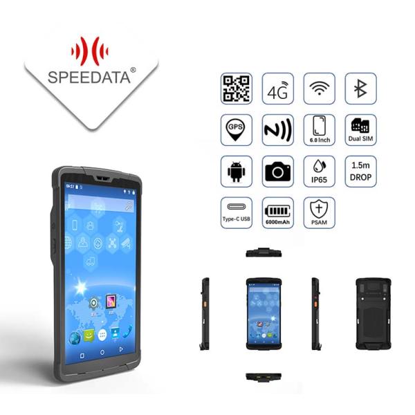 4G RAM 64G ROM Android Barcode Scanners Octa Core 2.0GHz Data Collection Tools RFID App
