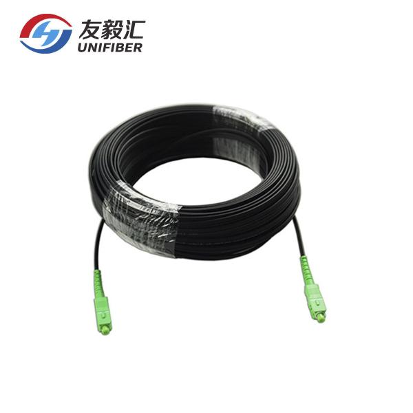 SC/APC-SC/APC FTTH G657A1 LSZH 10M Drop Fiber Optic Cable