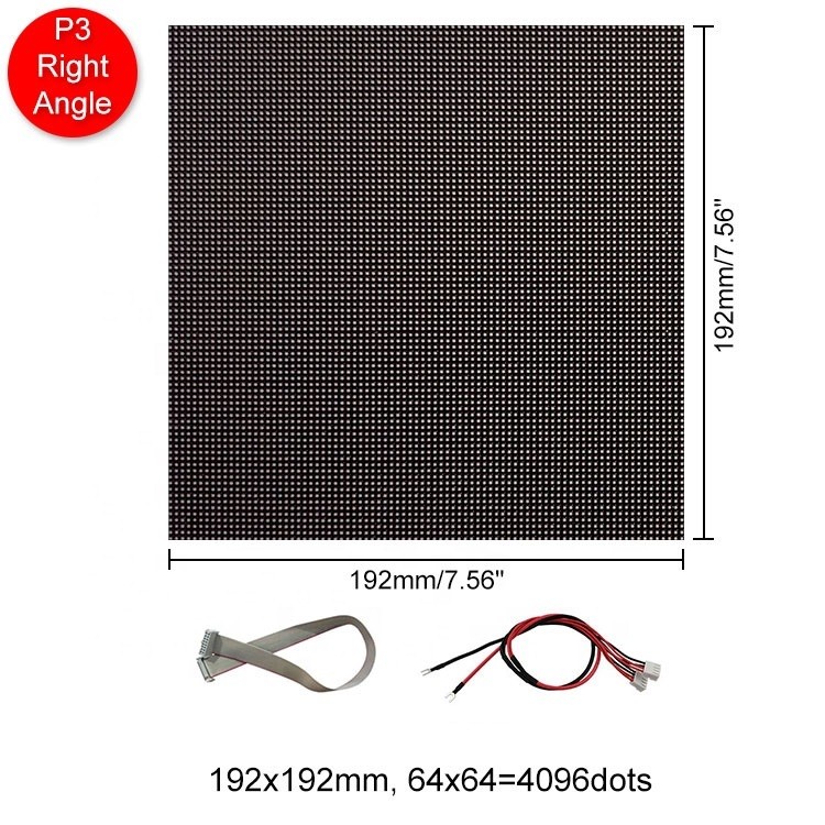 China P3 SMD2121 Fine Pitch LED Display 160 Degree View Angle HD LED Screen wholesale