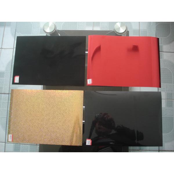 DIY Glitter Vinyl Heat Transfer Paper Rolls , Custom T Shirt Transfer Paper