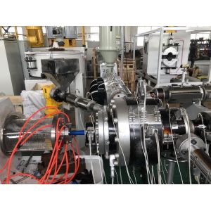 China Fiber Glass Plastic Pipe Extrusion Machine / PPR Pipe Extrusion Machine on sale
