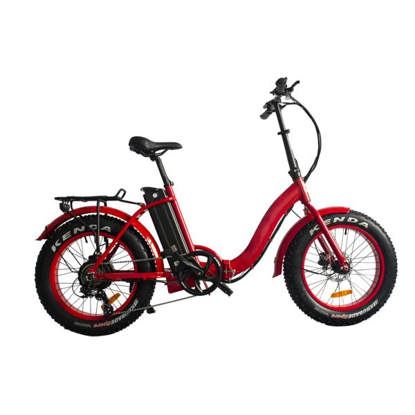 250w 1000w 48v Folding Electric Bike Off Road 10.4 15.6 21Ah Lithium Battery