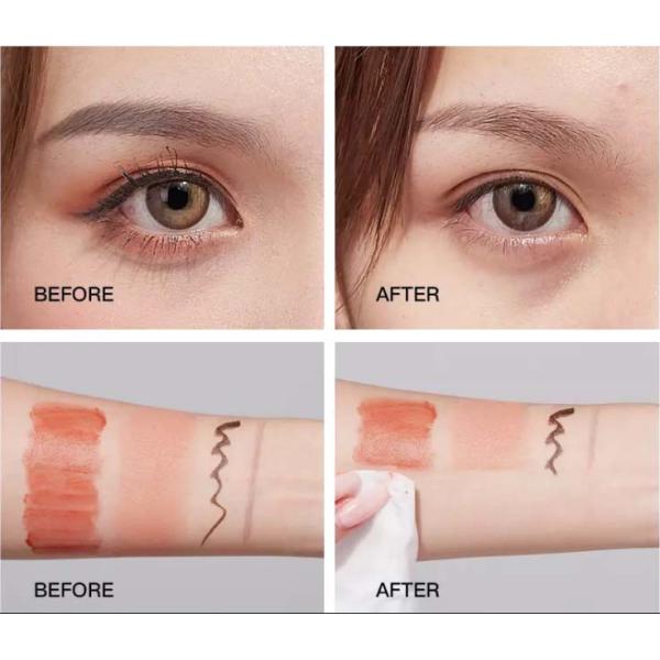 Alcohol Free Formula Cleansing Face Makeup Remover Wipes Fruit Fragrance