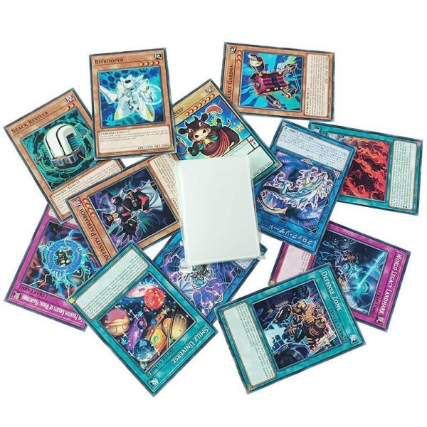 46x71mm Clear Card Sleeves Easy Shuffling Mini European Matte Board