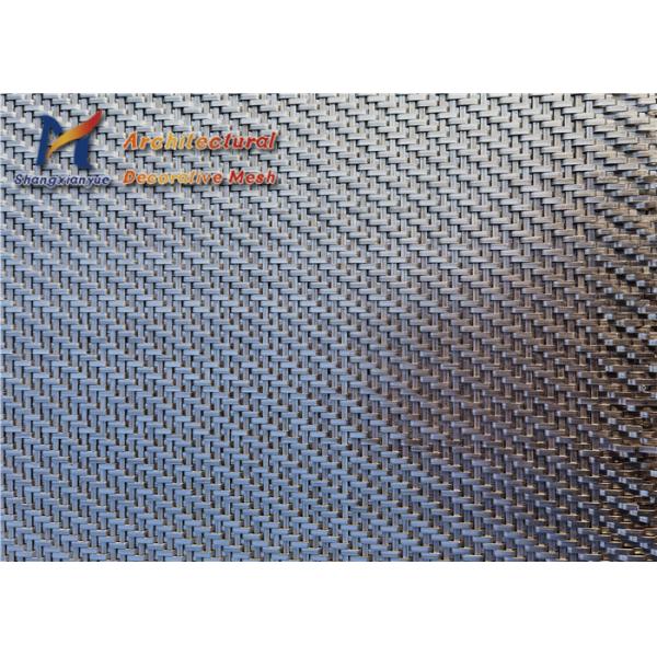 Upscale Decorative 4m Architecture Metal Mesh Space Partitions Replace Bamboo Weaving