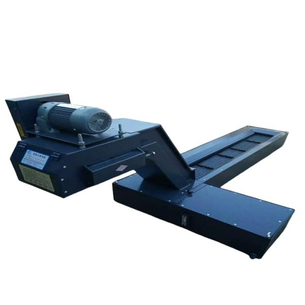 Stainless Steel Scrap Material Hinged Belt Chip Conveyor For Food Processing