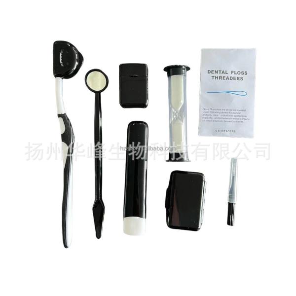 8 in 1 Orthodontic Oral Cleansing Kit Orthodontic Oral Hygiene Kit Orthodontic toothbrush