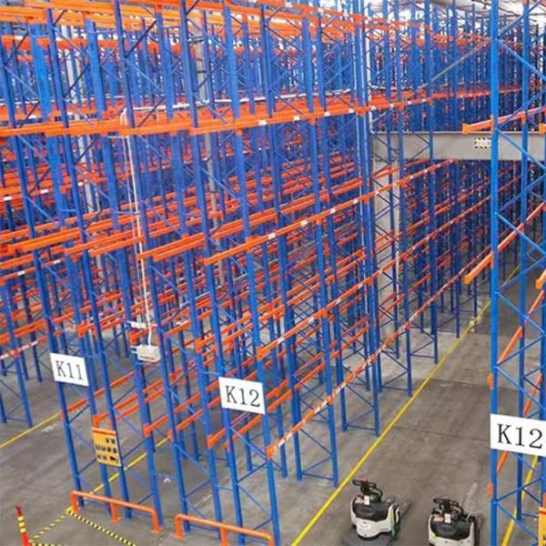 Q235B Q355B Steel Selective Pallet Racking Warehouse Heavy Duty Shelving 2-6 Levels