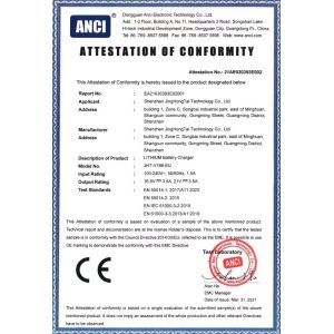 Shenzhen Jinghongtai Technology Co., Ltd. Certifications