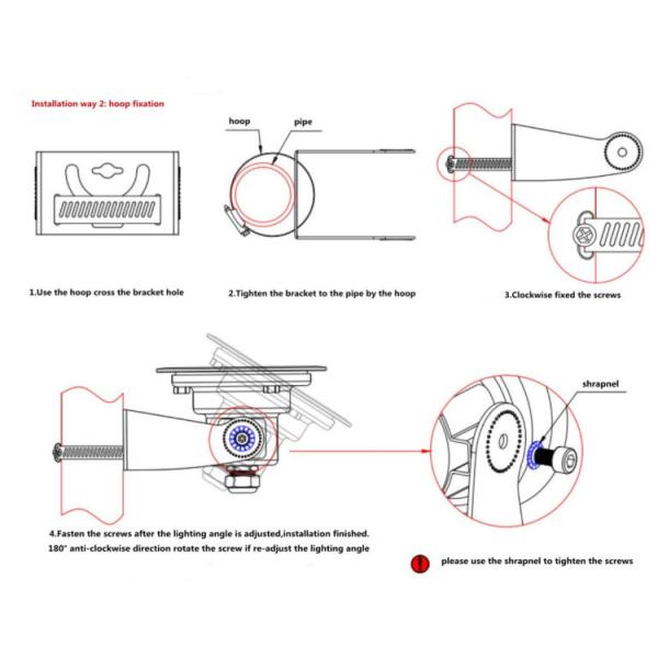 6500K Low Voltage Underwater Pond Lights , Color Changing Led Pool Lights 3W
