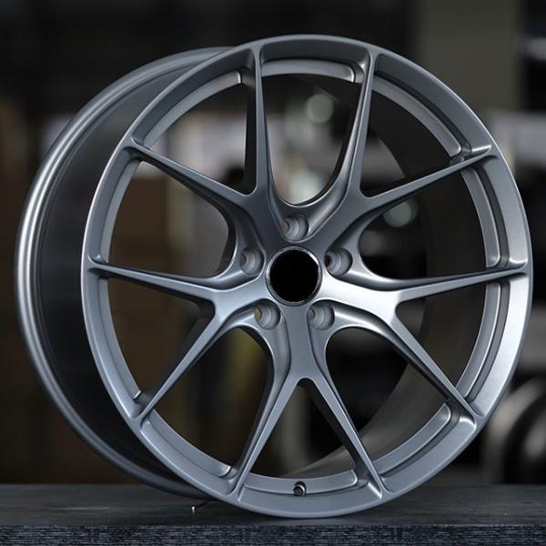 Titanium Machine Face Gloss black''forged wheels for Audi Q7
