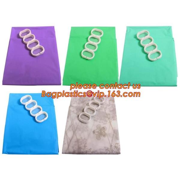 Custom Polyester Printing Shower Curtain, waterproof fireproof hook kids bathroom shower curtains, PEVA Shower curtain f