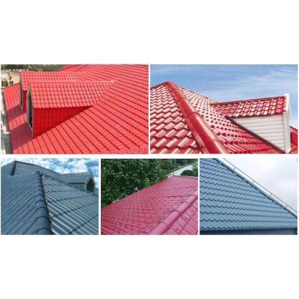 0.7mm PPGI Colored Steel Metal Roofing Roll Former With 16 stations