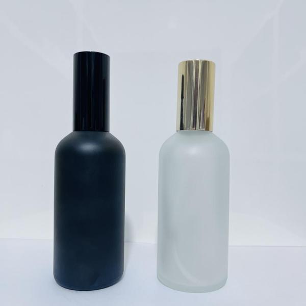 Glass Airless Pump Bottles Fine Mist Sprayer Black Atomizer