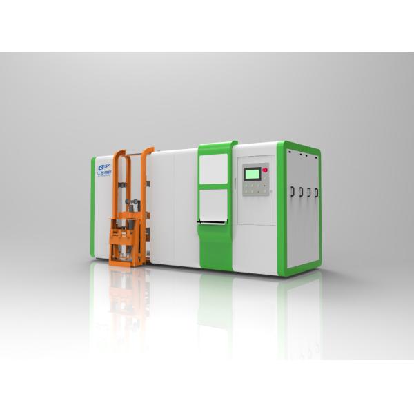 2000kg Large Scale Kitchen Waste Composting Machine Compactor Recycling Equipment