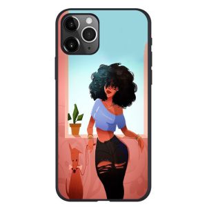 China Girls Shockproof Mobile Phone Case Cover , Soft Plastic Phone Cases on sale