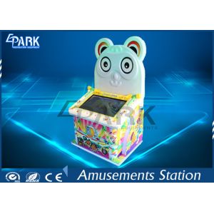Coin Operated Raccoon Hitting Children Hammer Arcade Game Machine