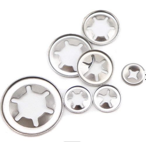 Plain Finish M12 Starlock Washer Internal Tooth Lock for Stainless Steel 304 Bearing Clamp and Carbon Steel Standard JIS M12