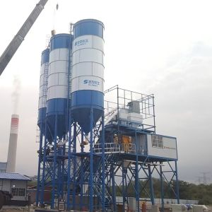 China Hzs120 Fixed Concrete Batching Plant Engineering &amp; Construction Machinery wholesale