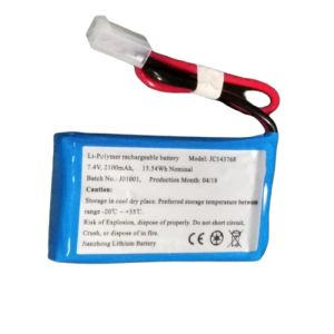China Medical Device 7.4V 2S1P 2100mAh Custom Lithium Battery Packs on sale
