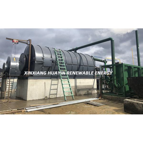 Quick Tires Recycling Machine Pyrolysis Fuel Oil From Waste Tyre Pyrolysis Plant