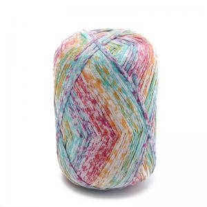 China Crochet Hand Knit Yarn 100% Silky Cotton Yarn on sale