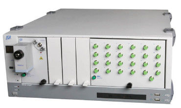 10 Extra Slots Fiber Optic Test Equipment Accurate Insert Return Loss Testing