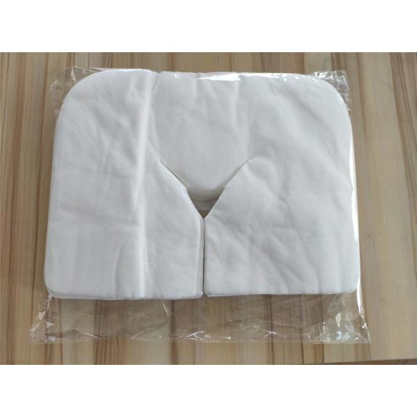 50gsm White Disposable Face Cradle Cover Spunlance Nonwoven