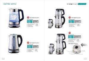 1.8 L Strix thermostat controller LED display Removeable  filter with kettle and overheating protection PY1837-GD-ZM